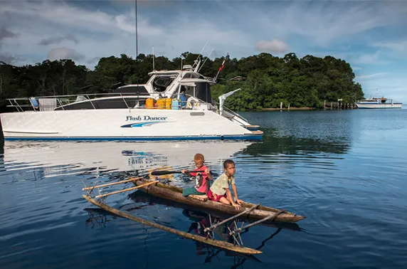 Tawali Resort, our PNG boating refuge.